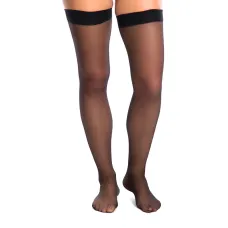 Meia-Calça 7/8 com Elástico Yaffa Preta